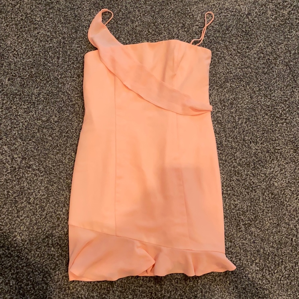 NBD pink mini dress
